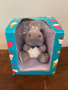 VTG 90s Sandra Boynton GUND 1993 Minimal stuffed hippopotamus